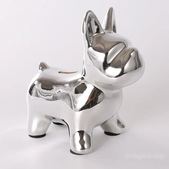 Nordisk Keramisk Bulldog Spargris | Veska Nordisk Keramisk Bulldog Spargris | Veska