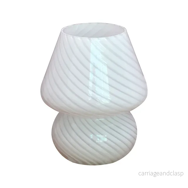 Murano Glass Table Lamp - Elegant och Unik | Veska
