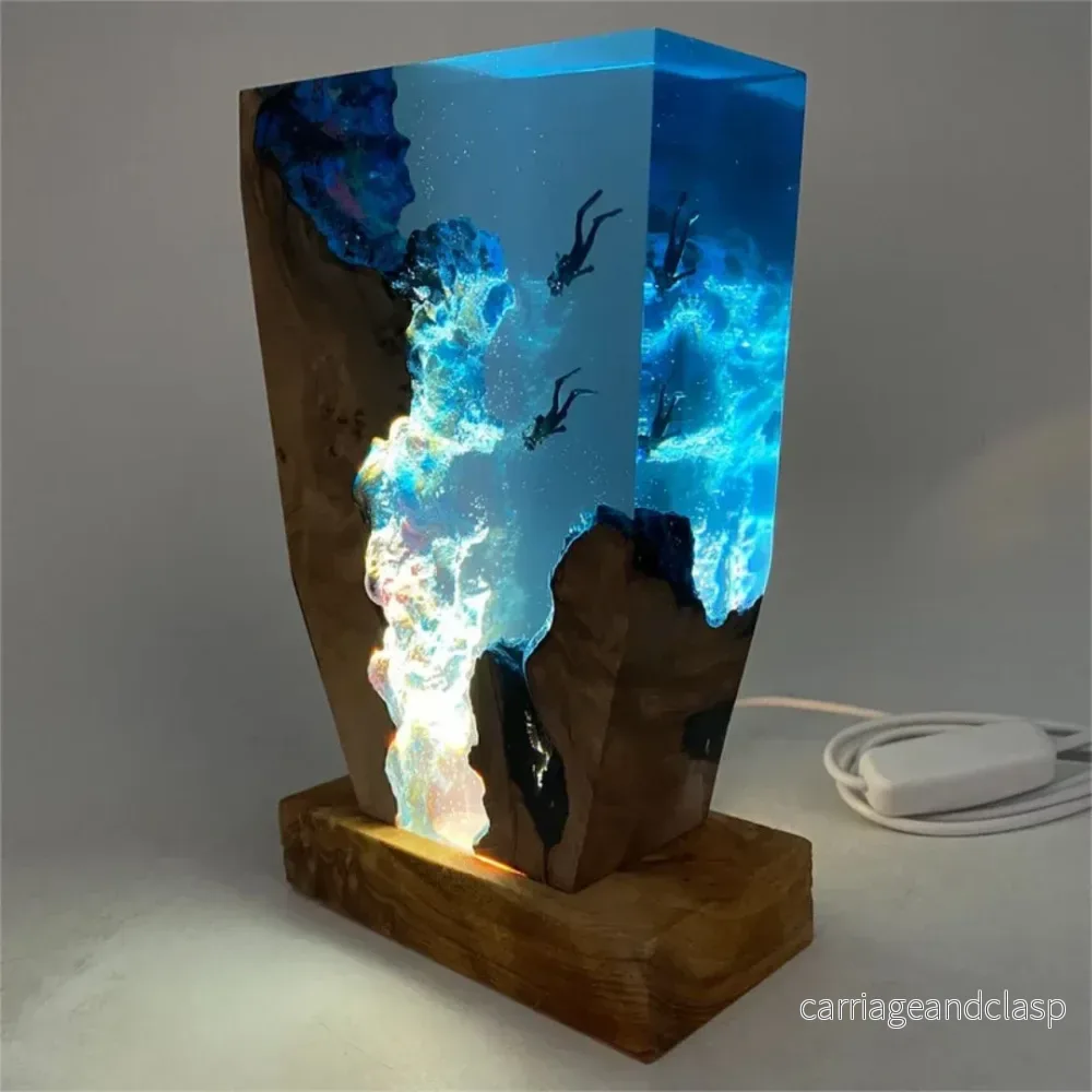 SeabedResin Light | Dyk in i oceanisk elegans | Veska - Bild 3