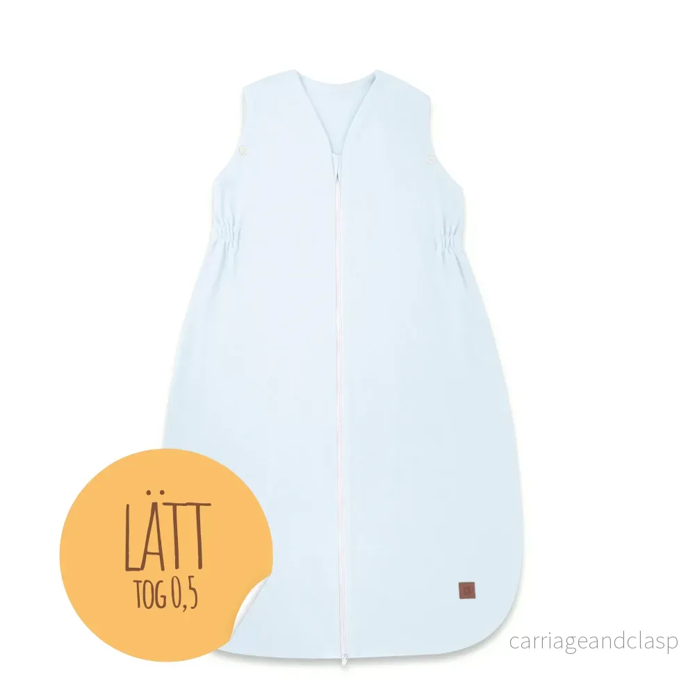 MimiNu Lätt Sovpåse, Baby Blue - Bild 2