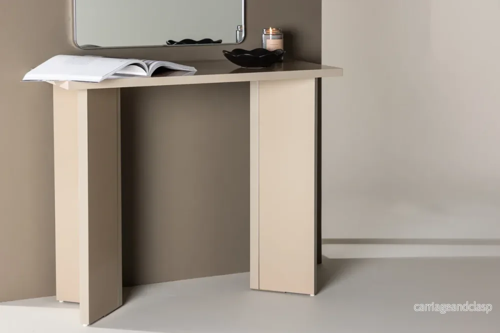 Kristiansund Sidobord Beige