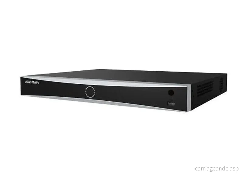 Hikvision DS-7608NXI-I2/8P/S, AcuSense, Nätverksvideobandspelare, 8x IP-kanaler, 8x POE, 4K - Bild 2