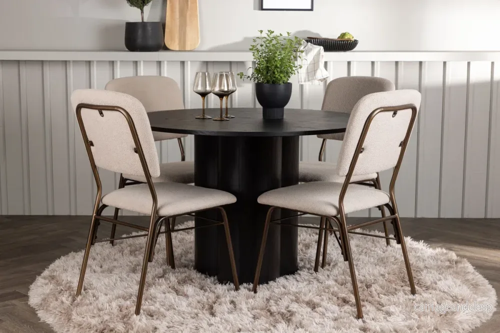 Olivia & Seda Matgrupp Svart/Beige Olivia & Seda Matgrupp Svart/Beige
