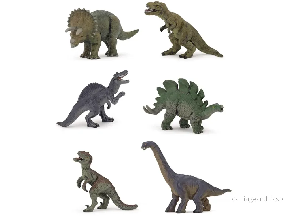 Papo - Mini PLUS Dinosaurier Set 1 (Tube, 6 pcs) - Bild 2