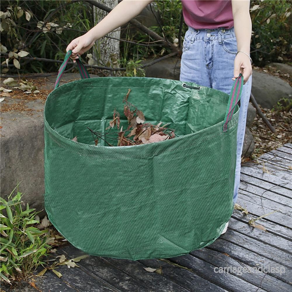 GardenBag Pro™ – Hopfällbar Trädgårdssäck 240L