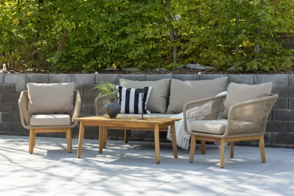 Chania Soffgrupp Natur/Beige