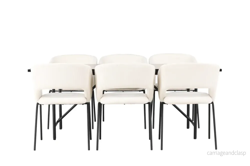 Day & Astrid Matgrupp Off-white/Svart - Bild 3