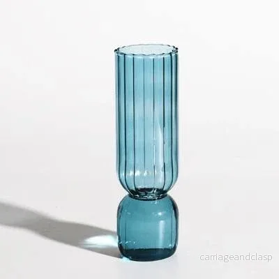 Omvänd färgglad glasvas | Veska