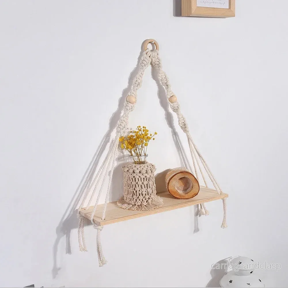 Minimalist Hängande Växt Hylla | Veska Minimalist Hängande Växt Hylla | Veska