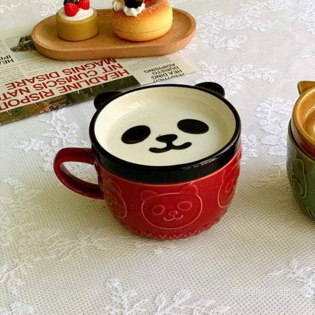 Happy Animals Frukost Muggar | Veska Happy Animals Frukost Muggar | Veska