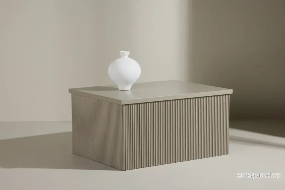 Lenox Sidobord Beige