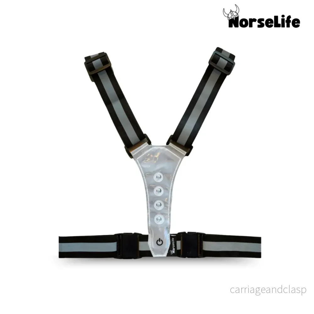 Norselife Reflexväst med LED-ljus 4-pack -Välj färg - Bild 2