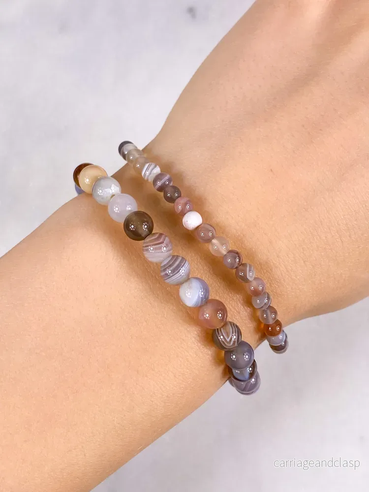 Botswana Agate Armband