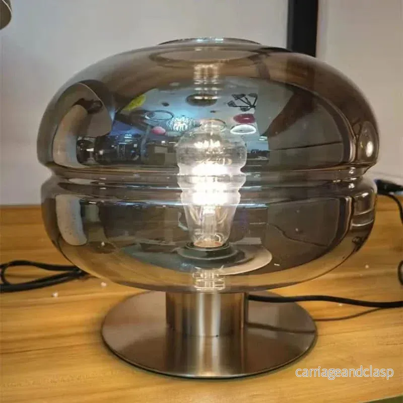 Skandinavisk Glas Bordslampa – AuroraForm E27 | Veska - Bild 3