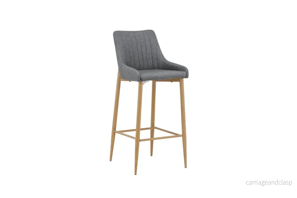 Plaza Barstolar 2-pack Mörkgrå - Bild 2