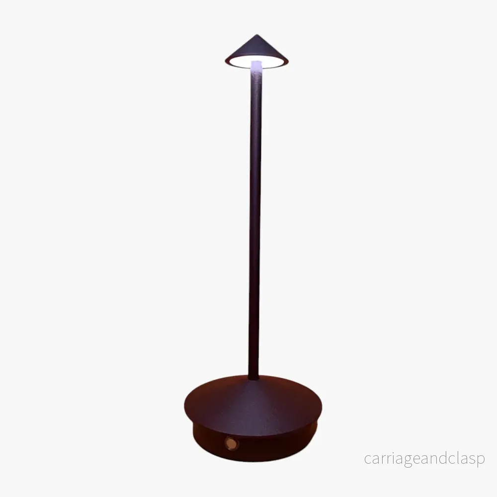 Pina | Bärbar LED Bordslampa - Kreativ Belysning för Matplats & Dekoration | Veska - Bild 3
