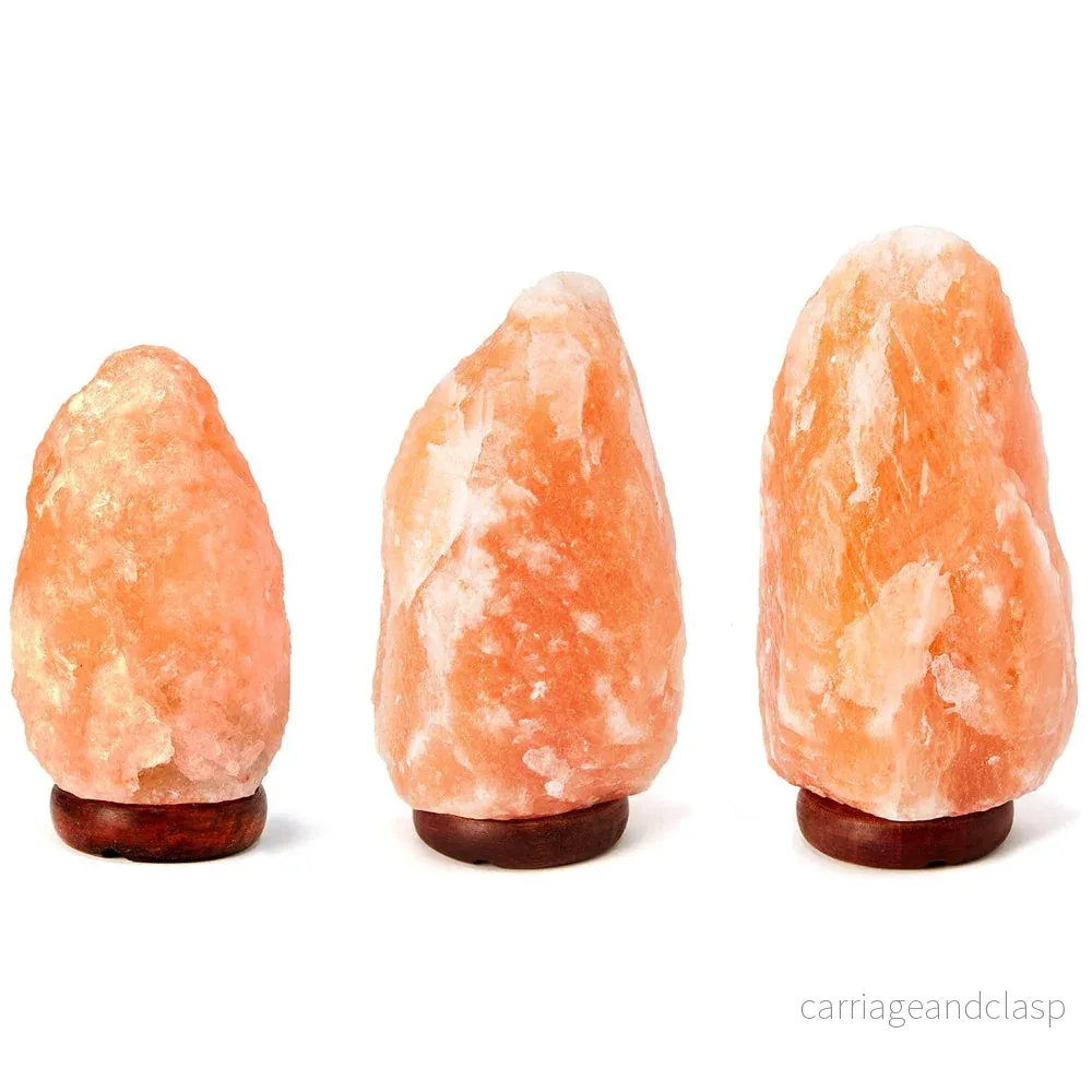 Himalayansk Saltlampa med Dimmerbrytare | Veska