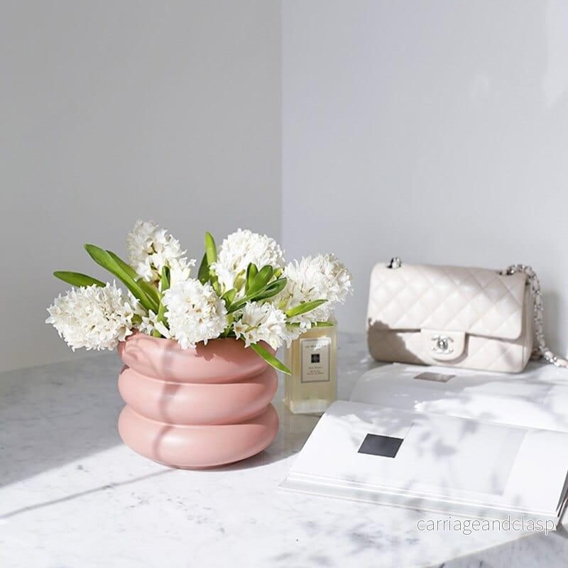 Elegant keramikvas för moderna boendemiljöer | Veska - Bild 3