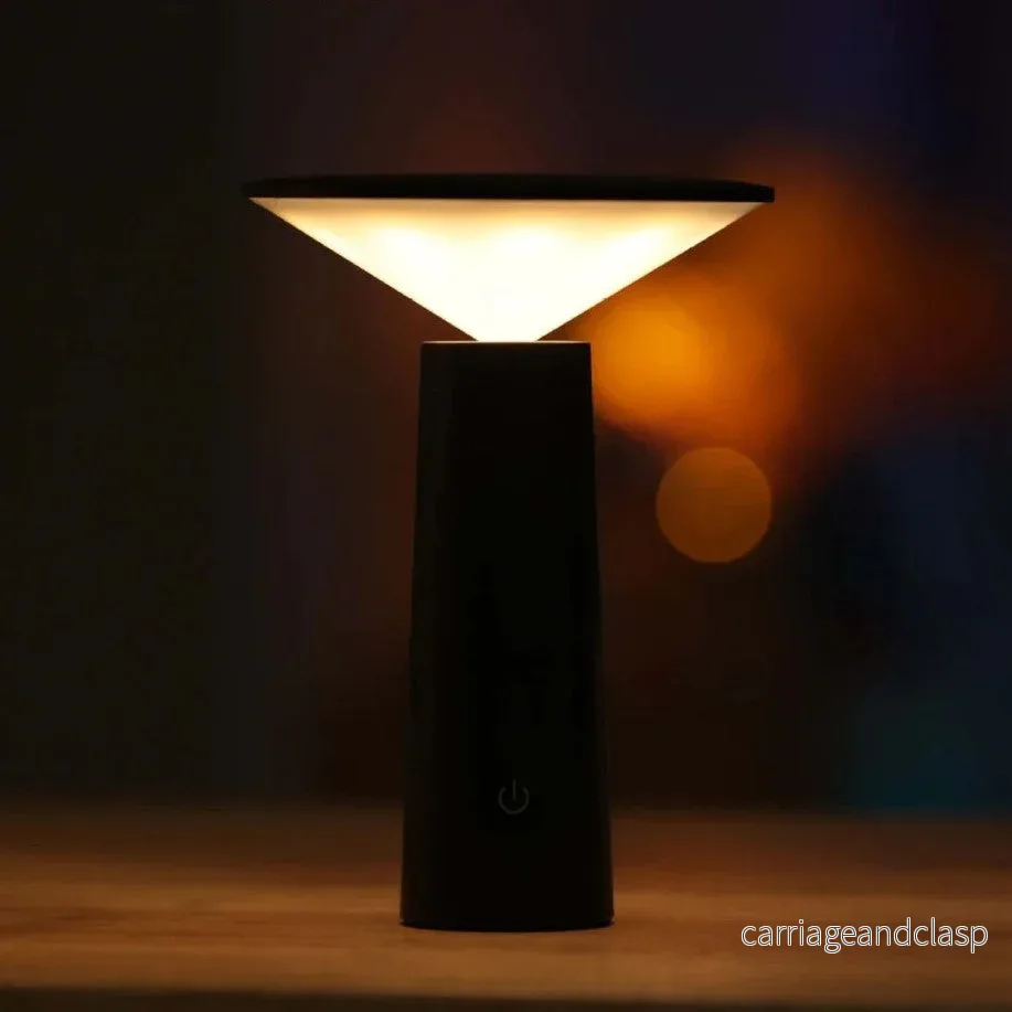 LED Bordslampa Justerbar Uppladdningsbar Ljus | Veska - Bild 2