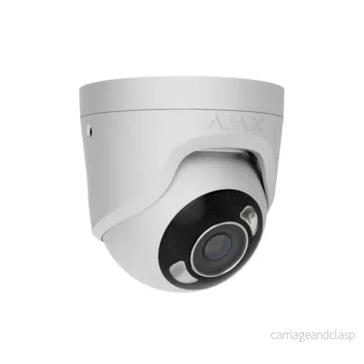 Ajax Systems TurretCam HL Vit 5Mp IP-kamera med hybridbelysning - Bild 2