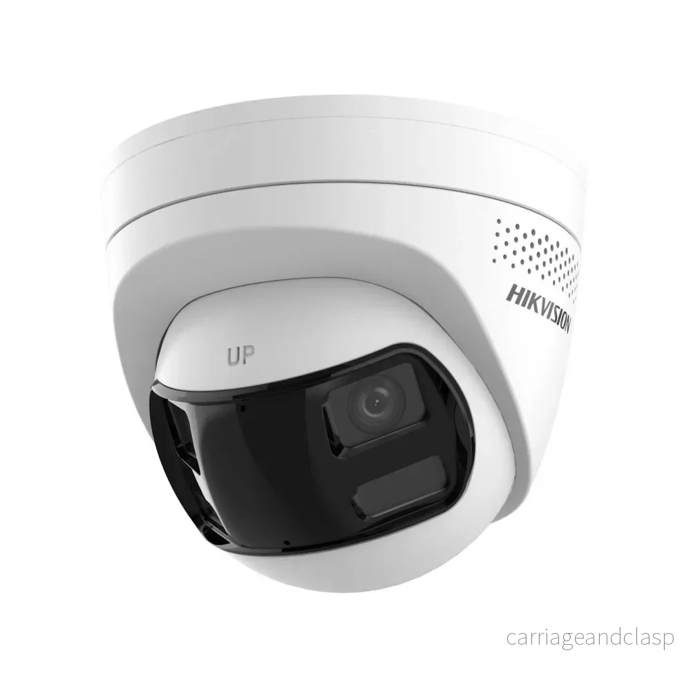 Hikvision DS-2CD1383G2P-LIUF, 8MP 180-graders kamera, dubbel lins, smart hybridljus, PoE Hikvision DS-2CD1383G2P-LIUF, 8MP 180-graders kamera, dubbel lins, smart hybridljus, PoE