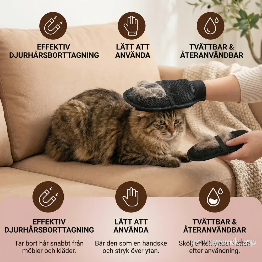 Praktisk hårborttagningshandske - Bild 3