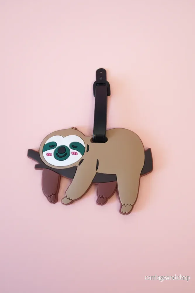 Söt Sengångare Väsktagg – Kawaii Accessoar för Resor & Väskor