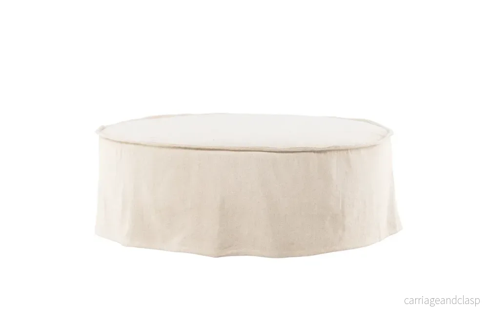 Vindö Sittpuff Beige - Bild 2
