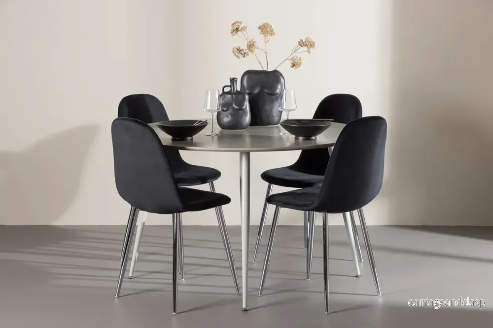 Polar & Plaza Matgrupp Svart/Beige Polar & Plaza Matgrupp Svart/Beige
