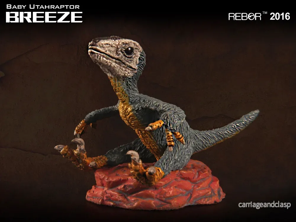 REBOR 1:35 Baby Utahraptor Museum Class Replica Breeze