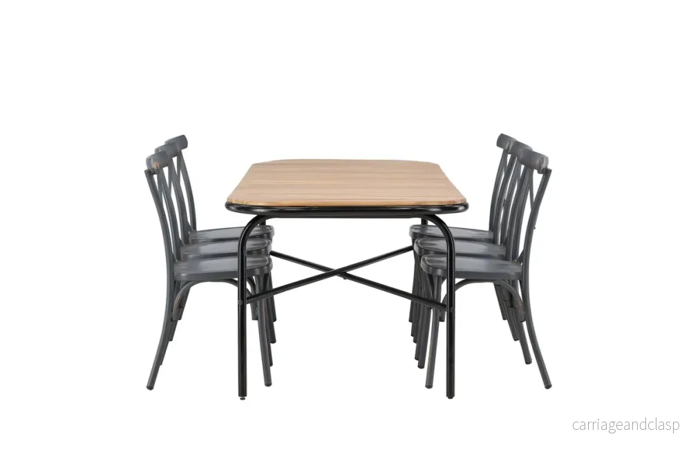 Holmbeck & Tablas Matgrupp Natur/Mörkgrå - Bild 3