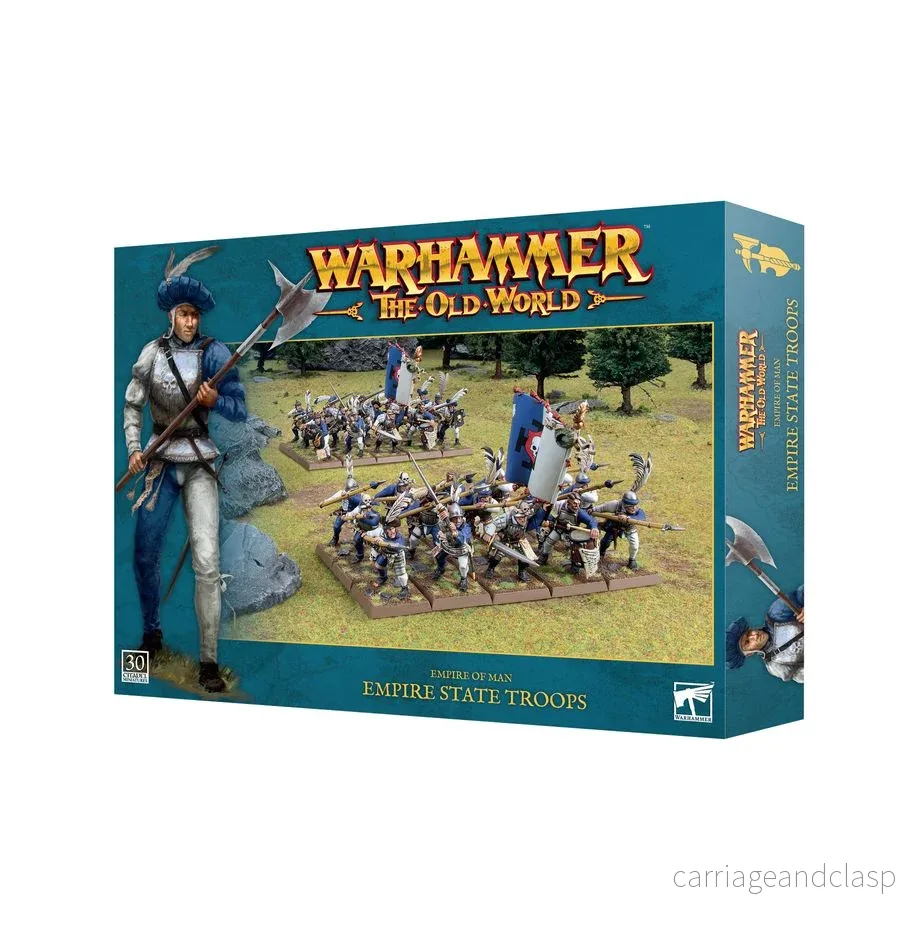Warhammer: The Old World - Empre of Man - Empire State Troops