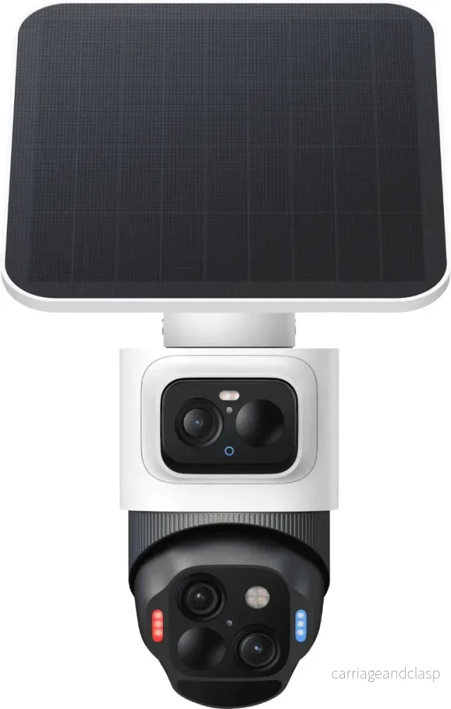 Eufy SoloCam S4, WiFi-kamera med PTZ och dubbel lins + Solar