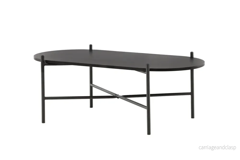 Pueblo Soffbord Svart - Bild 2