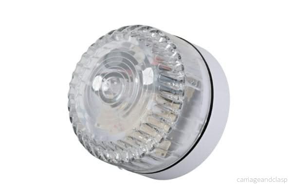 alarmsystemexpert Professionell ficklampa, låg modell. Vit blixtlampa