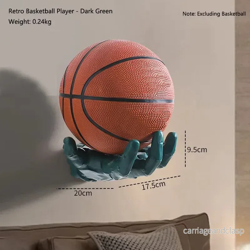 Robotisk hand basketväggmonterad rack | Veska Robotisk hand basketväggmonterad rack | Veska