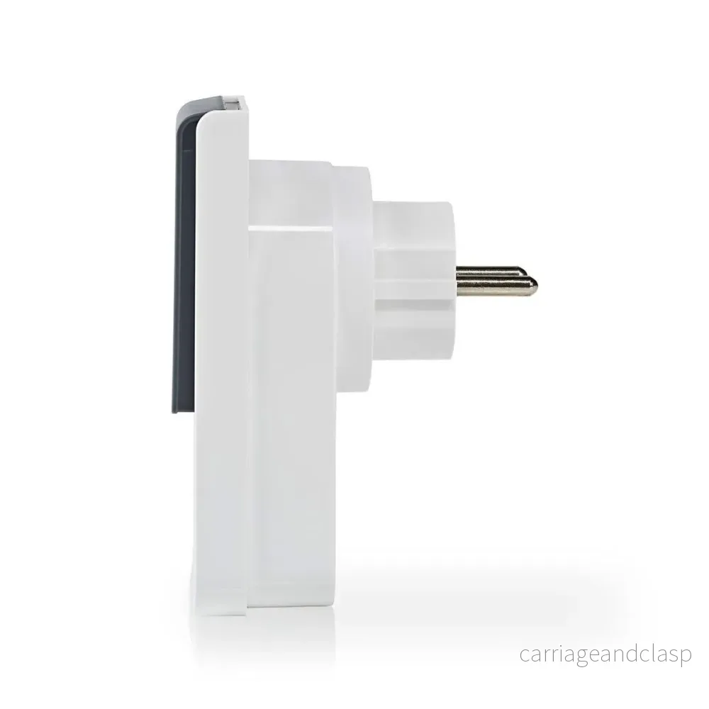 Nedis Wi-Fi Smart Plug för utomhusbruk | stänksäker | IP44 | förbrukningsövervakning | Schuko typ F | 16 A - Bild 3