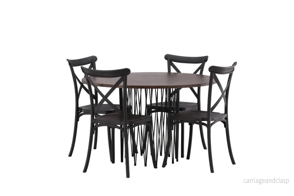Crosett & Stone Matgrupp Svart/Mocka - Bild 2