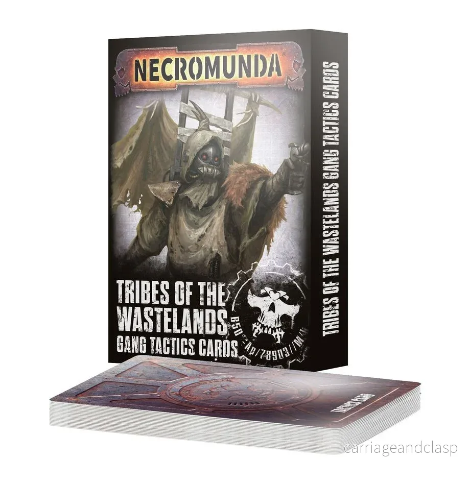 Necromunda: Tribes of the Wastelands Gang Tactics Cards Necromunda: Tribes of the Wastelands Gang Tactics Cards