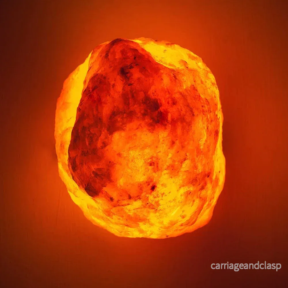 Himalayansk Saltlampa med Dimmerbrytare | Veska - Bild 3