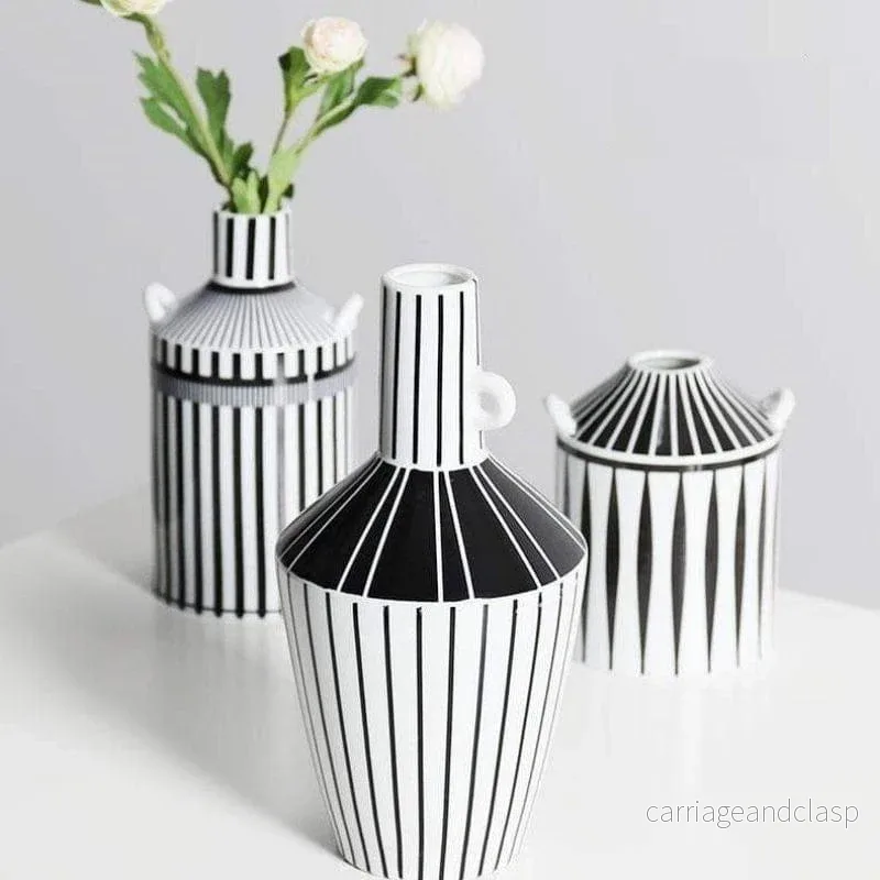 Elegant keramikvas för en modern atmosfär | Veska - Bild 2