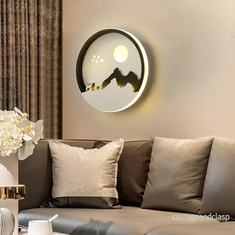 Dekorativ modern konst vägg LED-lampa | Veska - Bild 3