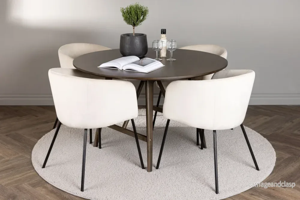 Berit & Kaseidon Matgrupp Beige/Mörkbrun