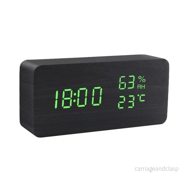 Träd Minimalistisk LED Väckarklocka | Veska - Bild 2