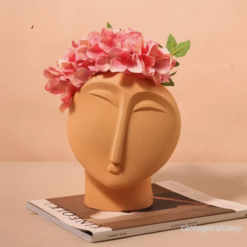 Abstract Face Blomkruka | Veska - Bild 3