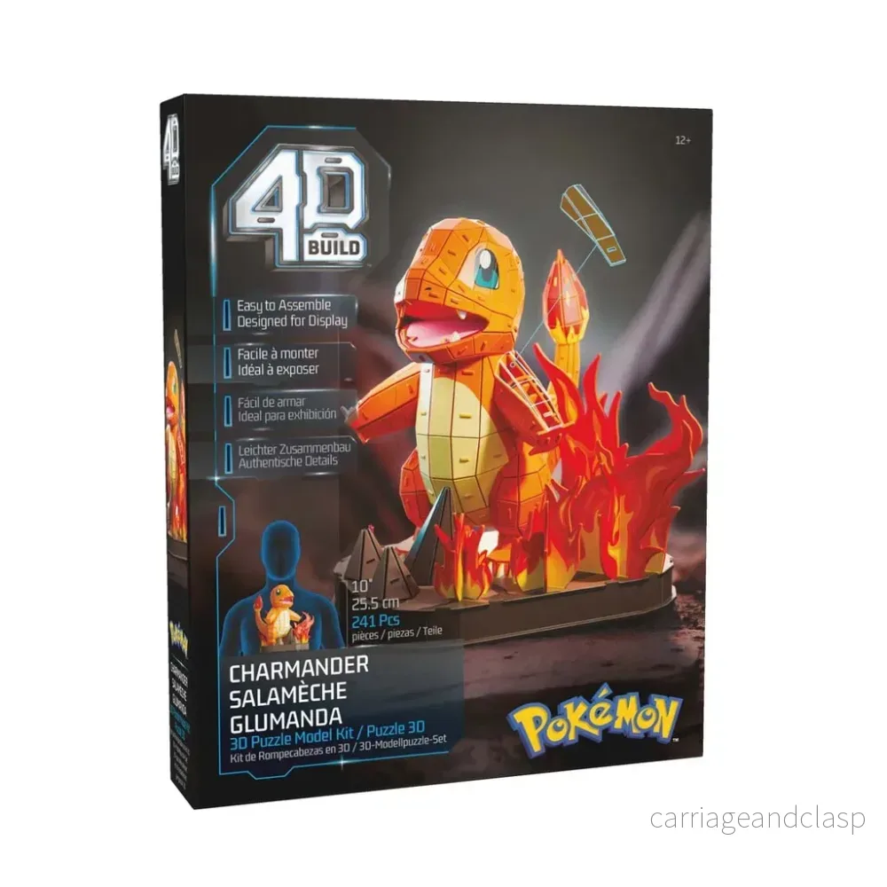 4D Build – Charmander 3D-modell 4D Build – Charmander 3D-modell