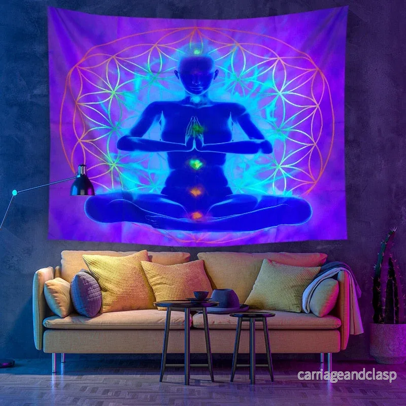 Färgglad Luminös Tapestry | Veska - Bild 2