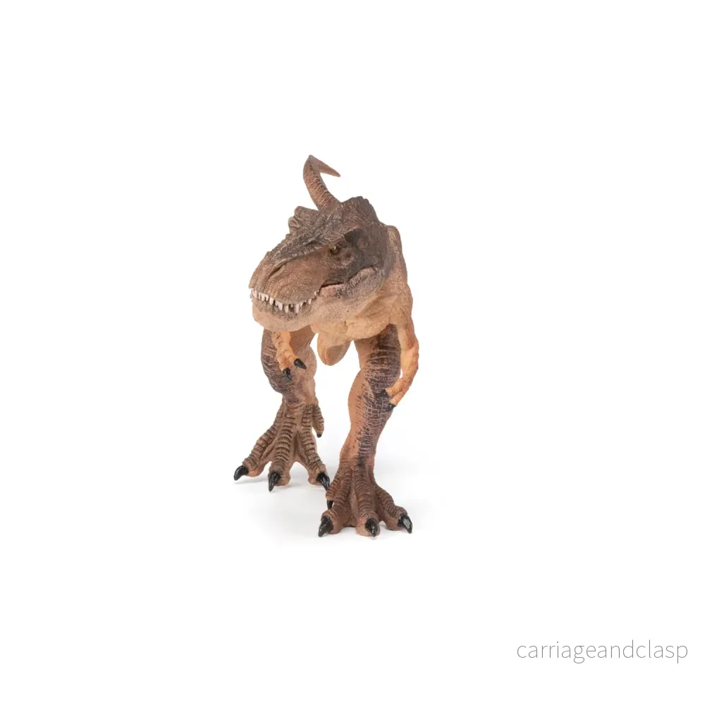Papo - Tyrannosaurus Rex (brun) jagande - Bild 2