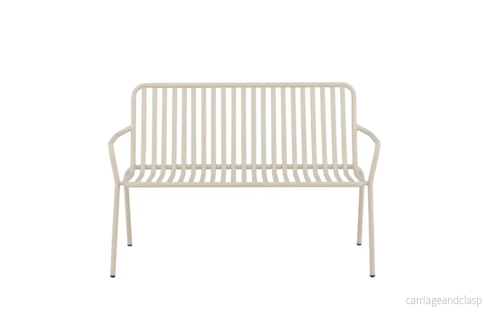Peking Bänksoffa 64 x 85 x 130 Beige - Bild 2