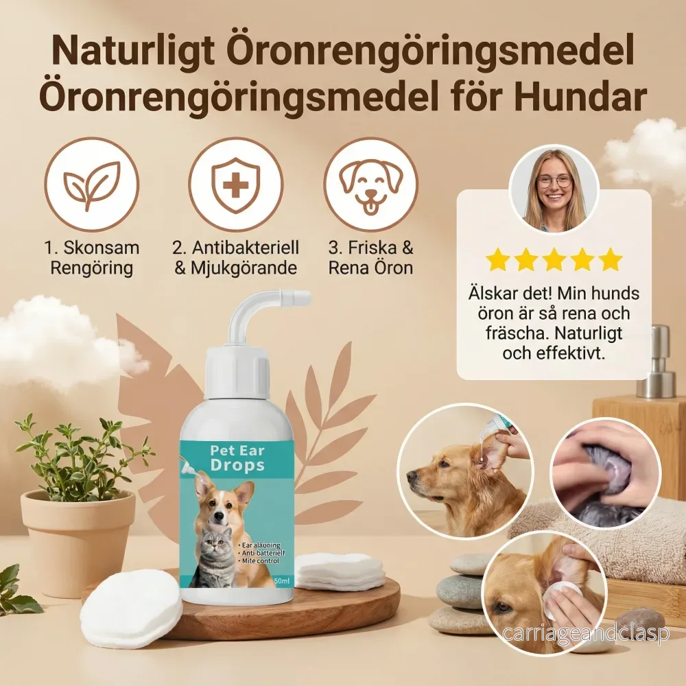 Naturligt Öronrengöringsmedel för Hundar - Bild 3